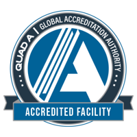 quad-a accredited facility logo